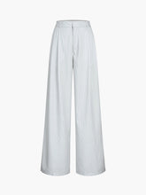 Pinstripe Wide Leg Pants